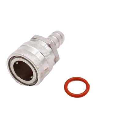 Imagem de Fabricação caseira de cerveja Homebrew Beer Quick Disconnect 304 Stainless Steel Ball Lock Style Acessórios para vinho(U)