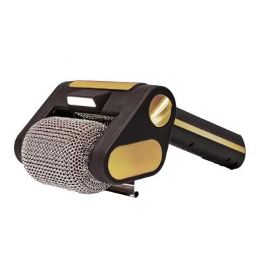 Imagem de FashionCha Limpador de Grelha com Rolo de aço Inoxidável de 350 Rpm, Escova de Grelha Recarregável, para Cozinha de Grelha, Preto, Tamanho real