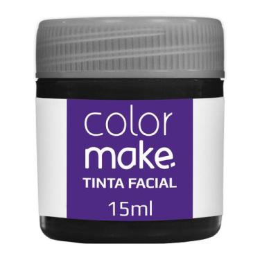 Imagem de Tinta facial 15ml Maquiagem Artística Resistente Carnaval Halloween Co