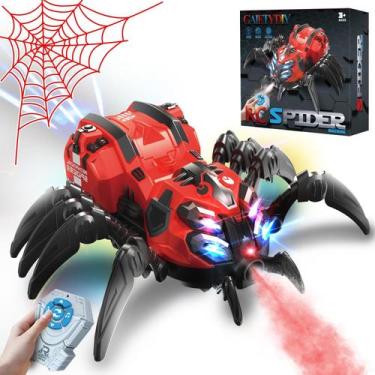 Imagem de Controle remoto de brinquedo Spider GAIETYDIY com spray Lights Music