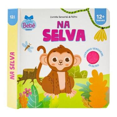 Imagem de Livro - Livrinho Sensorial de Feltro: Na Selva