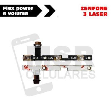 Imagem de Flex power e volume celular ASUS modelo ZENFONE 3 LASER