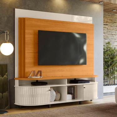 Imagem de Home Theater Laguna com Painel Cinamomo/Off-White
