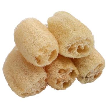 Imagem de Ymiko 5 Peças Bucha Esfrega Escova para Pratos Corpo Esponja de Cozinha Multiuso, Almofada de Limpeza Resistente, Ferramenta de Lavagem de Louça Ecológica