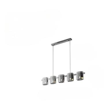 Imagem de Lustre de cristal escandinavo LED dourado preto compatível com quarto sala de estar hall luminária pendente decoração de casa luminária de interior luminária de lustre