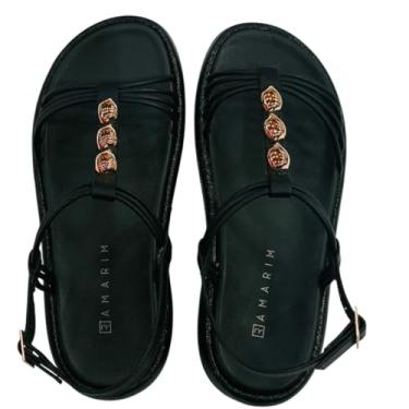 Imagem de Ramarim Sandália Feminina Plataforma 2555106 (PRETO, BR, Adulto, Numérico, 34)