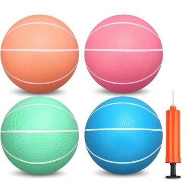 Imagem de Basketball Umnodon PVC Mini de 6 polegadas para crianças com bomba de 