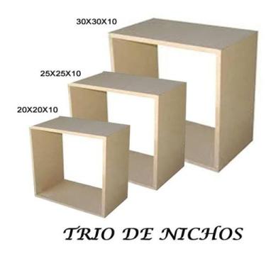 Imagem de nichos em MDF - Realize