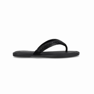 Imagem de Chinelo Feminino Piccadilly Flip Flop Brilhos Preto 508039-1