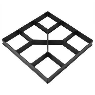 Imagem de Molde de concreto para pavimentação de plástico faça você mesmo molde de pedra de pisar jardim gramado pavimentadora tijolo de cimento pedra molde de rua, moldes reutilizáveis de concreto, caminho de