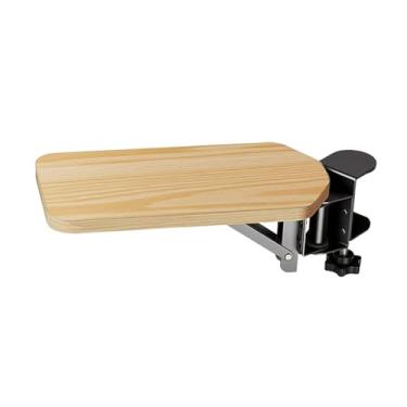 Imagem de Generic Apoio de braço para computador, suporte para mesa, extensão de mesa, almofada para cotovelo, cadeiras, apoio de braço, almofada de para antebraço, Sem Almofada