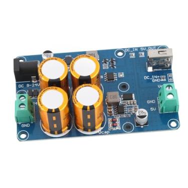 Imagem de Generic Fonte de Alimentação Ininterrupta, Luz Indicadora Entrada DC9-24V Saída 5V3A Super Capacitor UPS Uso Conveniente Terminal USB 2.0 KF128 Orifício de Localização de 3,5 Mm para RPI (4S)