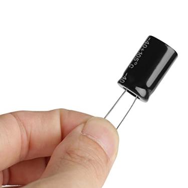 Imagem de Kit de caixa sortida de capacitor eletrolítico com 20 peças, 450 V, 22 uf, 105 graus de comprimento, capacitores polarizados, axiais, amplificadores de tubo