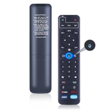 Imagem de Substituição de controle remoto V2 Pro Voice compatível com vSeeBox V1 / V2 / Elite/Max, substituição para OctaStream Elite Max mais recente tecnologia Android TV Box 2023