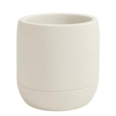 Imagem de Vaso Decorativo P/Plantas Oma 37cm Decoração Off White Japi