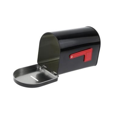 Imagem de MotiveTech Caixa de correio Caixa de correio de Natal de cartas de para porta Casa Escritório Portão externo, Preto