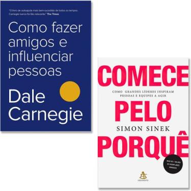 Imagem de Kit Como Fazer Amigos e Influenciar Pessoas + Comece Pelo Porquê - Dal