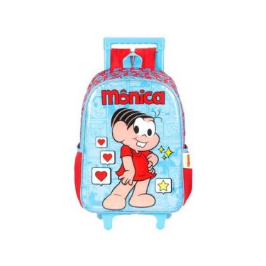 Imagem de Mochila Com Rodinhas Turma Da Mônica Ic41312 - ul - Luxcel