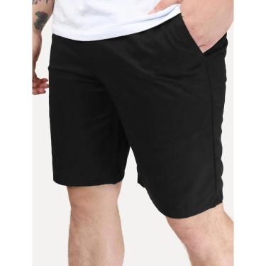 Imagem de Bermuda Levis Masculina Sarja Chino Straight Preta-Masculino