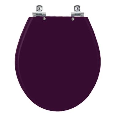 Imagem de Assento Sanitário Soft Close Carina Ametista Para Vaso Ideal Standard