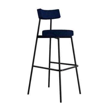 Imagem de Banqueta Alta Stout Ae: 100 / Aa: 75cm Bqst7510 Azul Corriente Azul Corriente