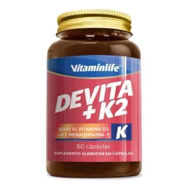 Imagem de Devita K2 D3 Menaquinona-7 2000Ui 60 Caps - Vitaminlife