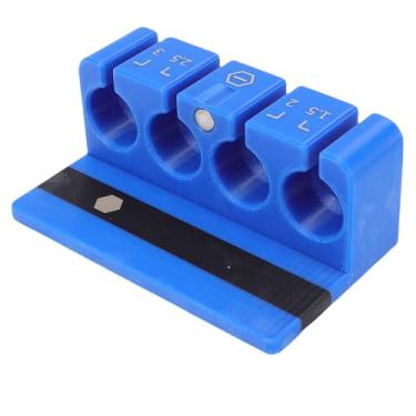 Imagem de XUXHOU Rack de Armazenamento de Suporte de Chaves de Fenda, Organizador de Ferramentas de Reparo de Bicicletas Com Suporte de Broca Sextavada Magnética Ajustável para Mecânicos e Entusiastas de