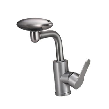 Imagem de WeiLaiKeQi Acessório para de pia de banheiro, fácil de instalar, multifuncional, cinza, para uso residencial, em trailers, banheiros e