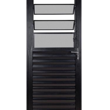 Imagem de Porta Basculante Direita Vidro Mini Boreal 210x90cm Ecosul Esquadrisul