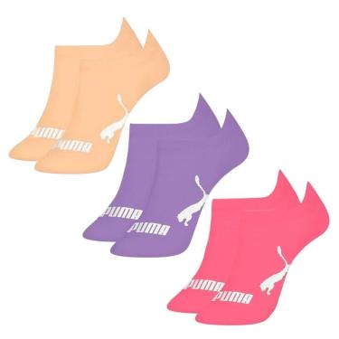 Imagem de Kit 3 Pares de Meias Puma Sapatilha Invisível Infantil