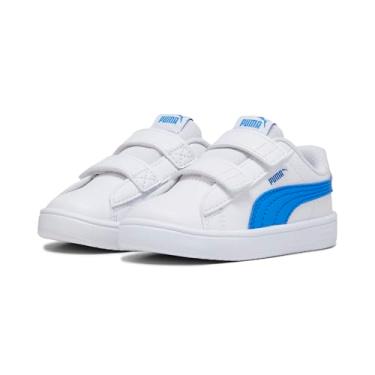 Imagem de Tênis Puma Rickie Classic V Infantil Branco e Azul 21