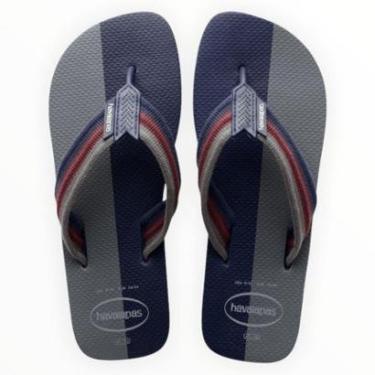 Imagem de Chinelo Masculino Havaianas Urban Block Tira Pano-Masculino