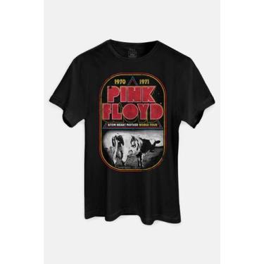 Imagem de Camiseta Pink Floyd Atom Heart Mother - Piticas, G2, Preto, Unissex