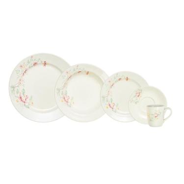 Imagem de Jogo de Jantar Brisa Azul 40 Peças Porcelana Schmidt