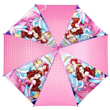 Imagem de Guarda Chuva Infantil Com Apito Para Crianças Sombrinha Segura C/ Pont