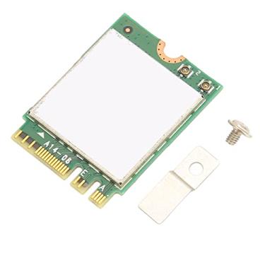 Imagem de Cryfokt Placa Sem Fio Estável Bt5.2 Ngff M2, Placa Wi-fi de Interface para Acessórios de Computador, Plug and Play para Linux Os (Antena de cabo de única)