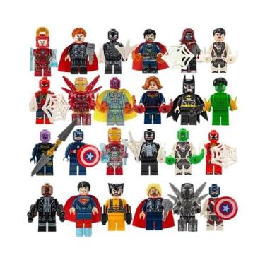 Imagem de Brinquedos De Blocos De Montar Mini Bonecos Humanoides Para Crianças, 