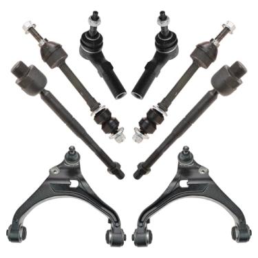 Imagem de TRQ Kit de direção dianteira e suspensão compatível com Dodge Dakota 2005-2010 Mitsubishi Raider 2011 Ram 2006-2009