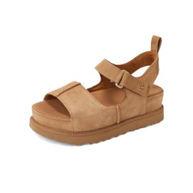 Imagem de UGG Sandália feminina Goldenstar Hi, Camurça castanha, 39