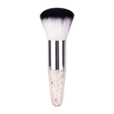 Imagem de Pincel de Maquiagem Profissional Candy-Colors Pincel de Blush em Pó Fofo Gordo Portátil Sem Costura Ferramenta de Beleza Cosmética para Maquiagem (Cor: 04) (5)