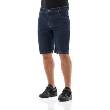 Imagem de Bermuda Jeans Masculina Arauto Confort Bordado-Masculino
