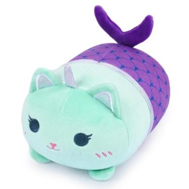 Imagem de Brinquedo de pelúcia KOPHINYE Mermaid Cat de 20 cm para crianças