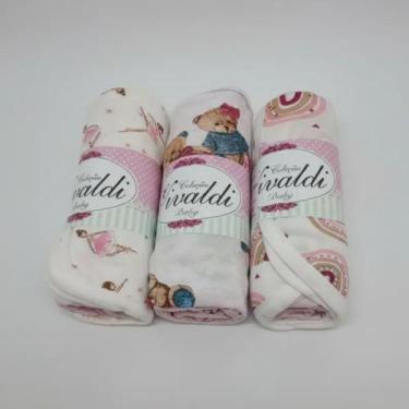 Imagem de Kit 3 Jogos de Lençol Berço Americano 2 Peças 100% Algodão 66.70.0013 