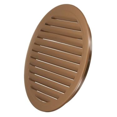 Imagem de PATIKIL Saída de ar redonda de 35,56 cm, capa de grade de alumínio Soffit Ventilação HVAC para teto parede telhado banheiro cozinha garagem duto galpão garagem, café