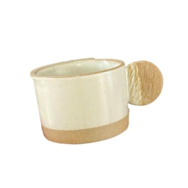 Imagem de Prato de sobremesa de cerâmica grossa japonesa biscoito de chocolate caneca de café - biscoito