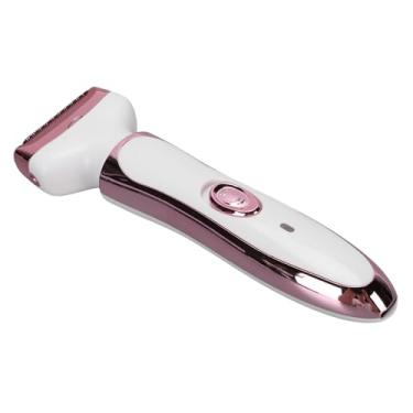 Imagem de Brrnoo Elétrico para Mulheres, Removedor de Pêlos Sem Fio 4 Em 1 Com Cabeças Intercambiáveis, Aparador de Pêlos Corporais Recarregável para Rosto, Pernas, Biquíni Nas Axilas, IPX7