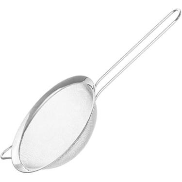 Imagem de Peneira de Cozinha em Aço Inoxidável 20cm | Filtro Multiuso Profissional | Mais Praticidade e Precisão no Preparo