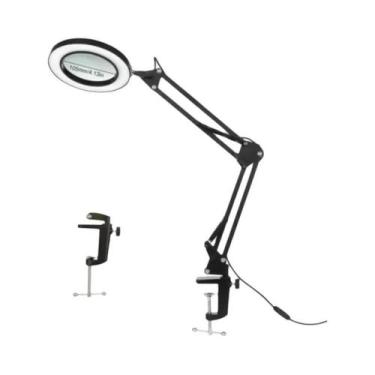 Imagem de Lupa USB Poderosa 8X 10X Com LED De 3 Cores 72 LEDs Para Reparo De Fer