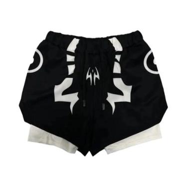 Imagem de Conjunto de Fitness Jujutsu Kaisen Masculino - Camisa 3D de Secagem Rá