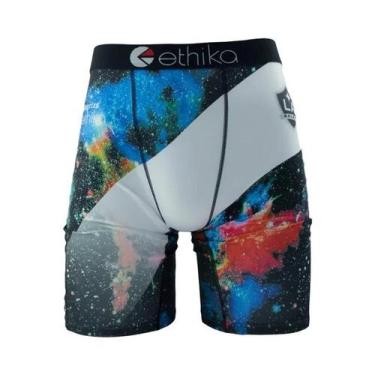 Imagem de Cuecas Boxer Masculinas plus Size Em Malha Respirável ETHIKA, Roupa De